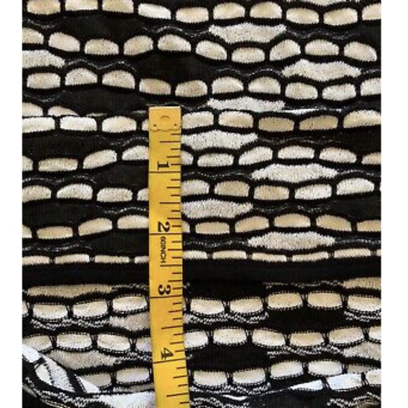 M Missoni Black & White Knit Stretch Sheath Dress - Picture 5 of 5